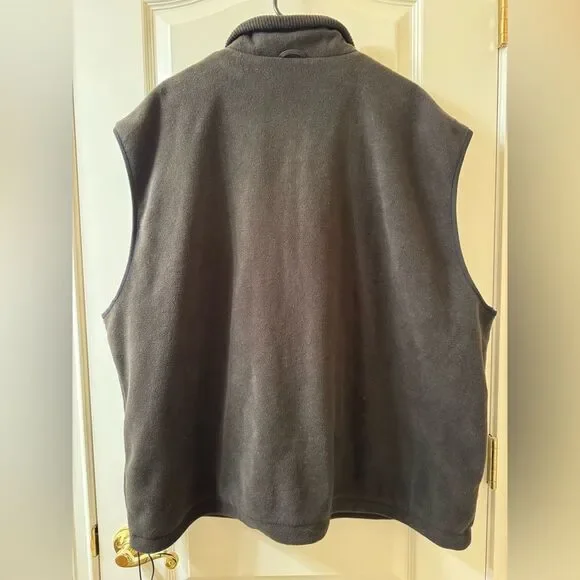 NWOT North End All Climate Wear Men's Fleece Vest Full Zip 2X-Large Black - Picture 7 of 14